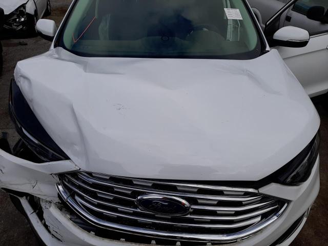 2FMPK4J98KBB80029 - 2019 FORD EDGE SEL WHITE photo 7