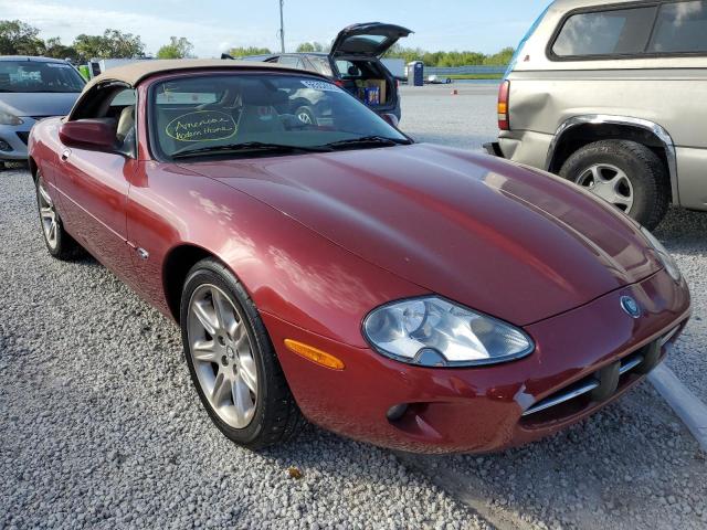 SAJJA42C5YNA02264 - 2000 JAGUAR XK8 MAROON photo 1