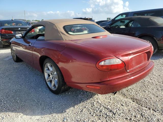 SAJJA42C5YNA02264 - 2000 JAGUAR XK8 MAROON photo 3