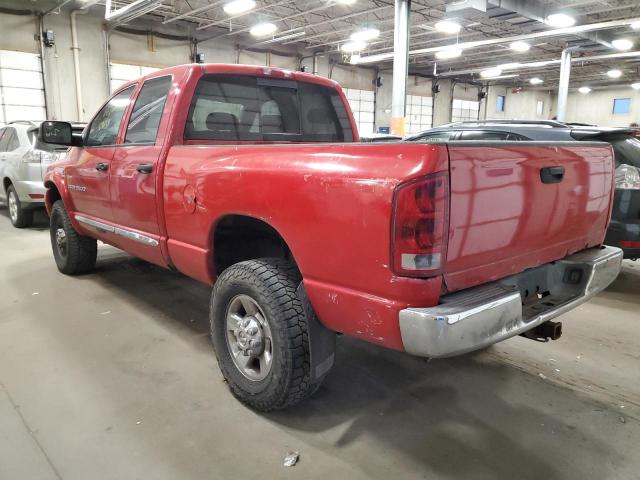 3D7KS28C76G176096 - 2006 DODGE RAM 2500 S RED photo 3