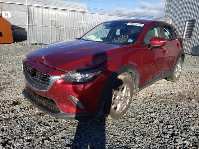 JM1DKFA78J0327466 - 2018 MAZDA CX-3 SV RED photo 2