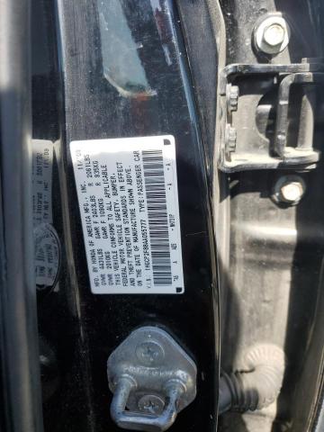 1HGCP2F88AA055777 - 2010 HONDA ACCORD EXL BLACK photo 10