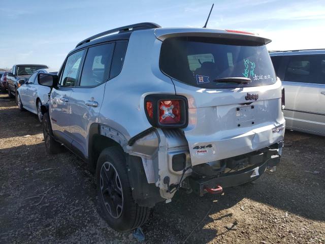 ZACCJBCT1GPD87545 - 2016 JEEP RENEGADE T SILVER photo 3