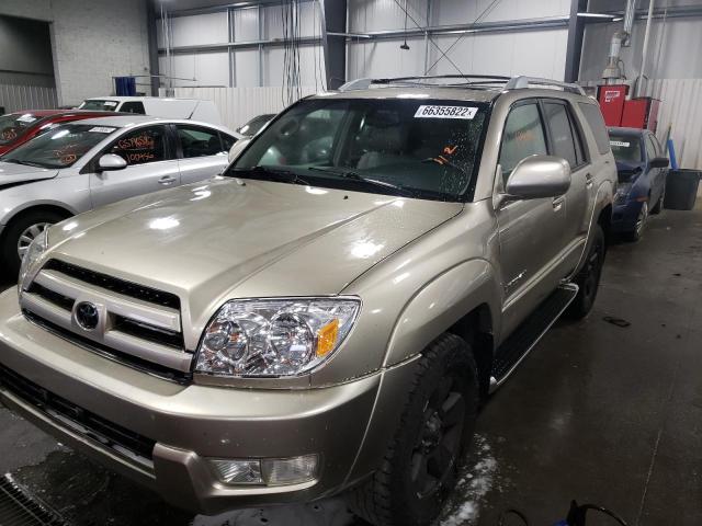 JTEBU17R540033567 - 2004 TOYOTA 4RUNNER LI BEIGE photo 2