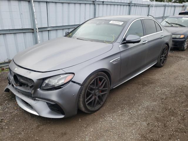 WDDZF8KB8JA375977 - 2018 MERCEDES-BENZ E 63 AMG-S GRAY photo 2