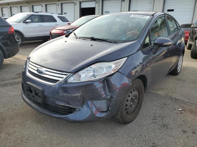 3FADP4BJXDM144075 - 2013 FORD FIESTA SE GRAY photo 9