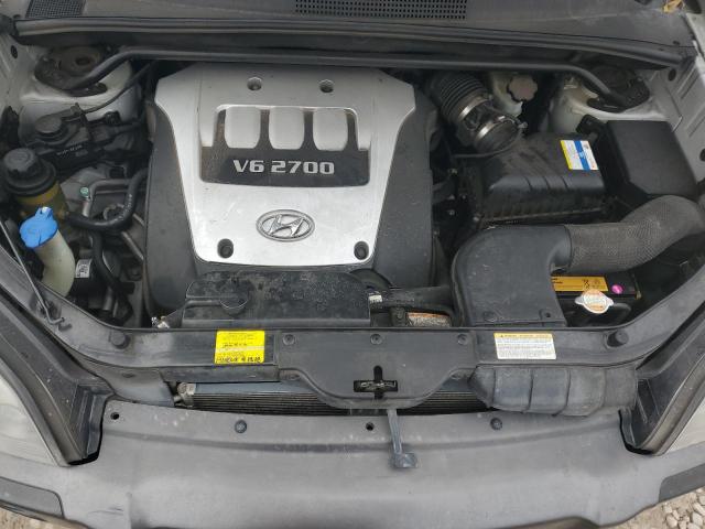 KM8JN72D56U424267 - 2006 HYUNDAI TUCSON SILVER photo 7