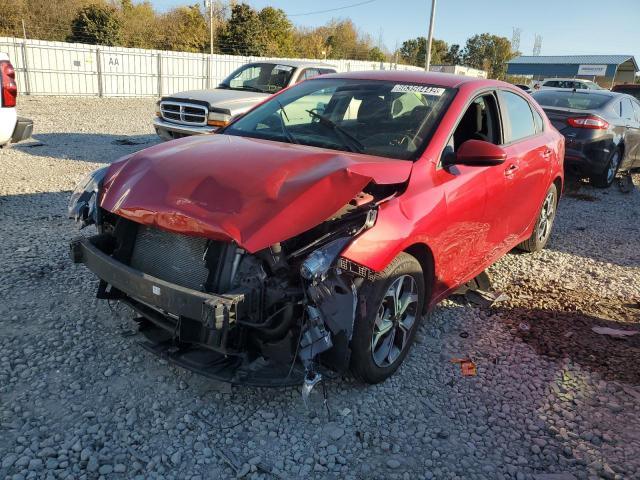 3KPF24AD2LE255645 - 2020 KIA FORTE FE RED photo 2