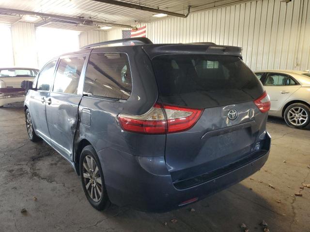 5TDDK3DC3FS121659 - 2015 TOYOTA SIENNA XLE BLUE photo 3