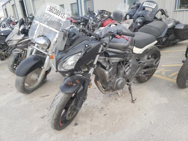 JKAEXEE12DDA09178 - 2013 KAWASAKI EX650 E BLACK photo 2