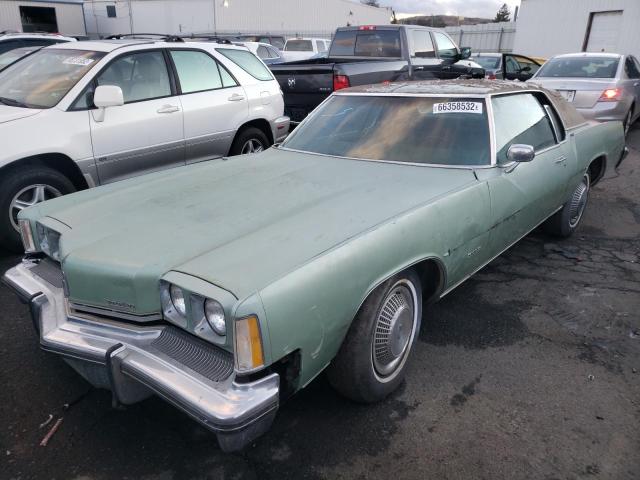 3Y57W3M711938 - 1973 OLDSMOBILE TORONADO GREEN photo 2