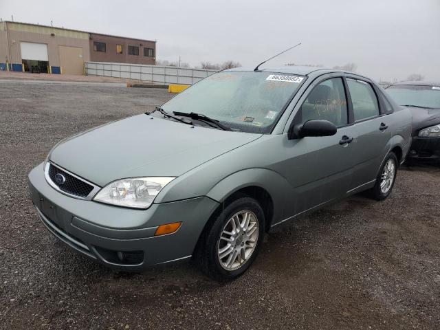 1FAHP34N56W209882 - 2006 FORD FOCUS ZX4 GREEN photo 2