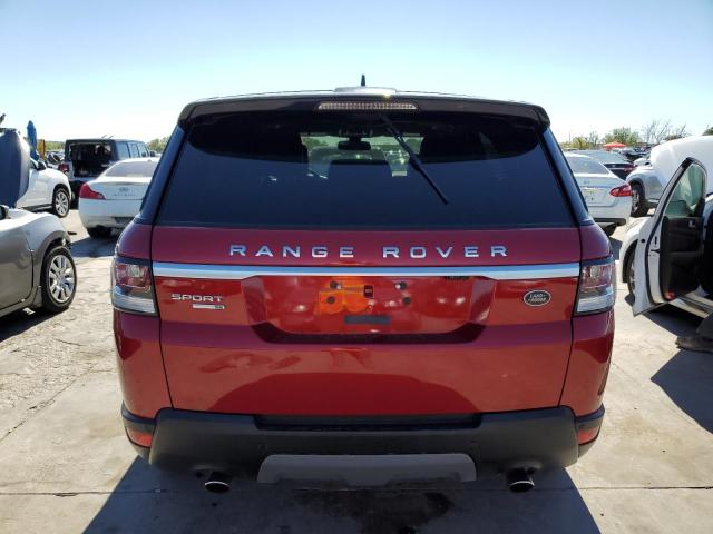 SALWG2PF9GA661826 - 2016 LAND ROVER RANGE ROVE RED photo 6