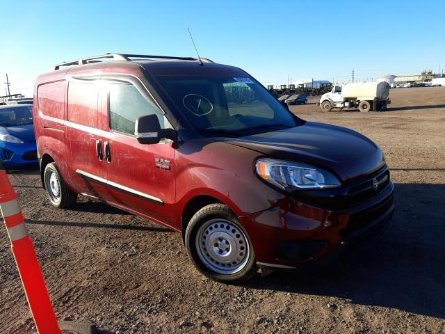 ZFBERFAB4J6L01158 - 2018 RAM PROMASTER BURGUNDY photo 1