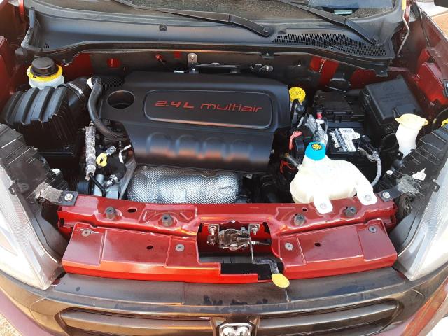 ZFBERFAB4J6L01158 - 2018 RAM PROMASTER BURGUNDY photo 7