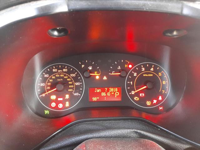 ZFBERFAB4J6L01158 - 2018 RAM PROMASTER BURGUNDY photo 8