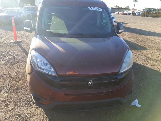 ZFBERFAB4J6L01158 - 2018 RAM PROMASTER BURGUNDY photo 9