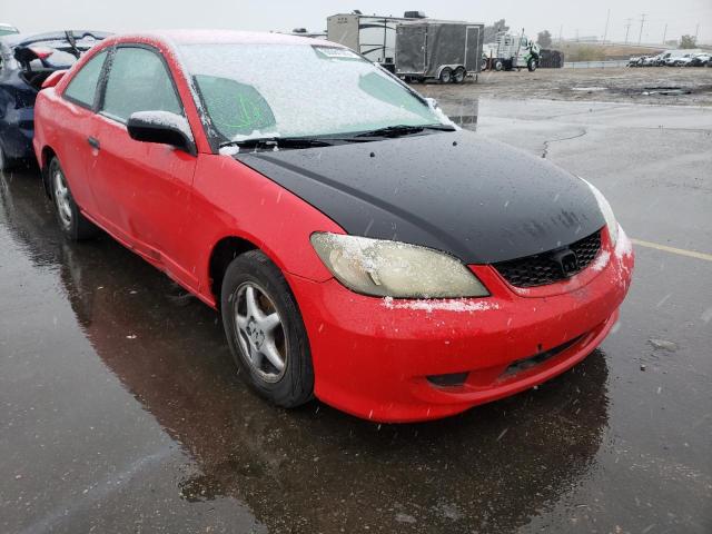 1HGEM21105L065998 - 2005 HONDA CIVIC DX V RED photo 1