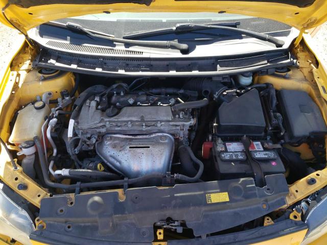 JTKJF5C7XC3023063 - 2012 TOYOTA SCION TC ყვითელი ფოტო 7