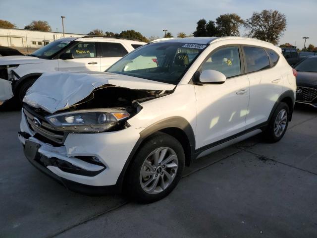 KM8J33A41JU747160 - 2018 HYUNDAI TUCSON SEL WHITE photo 2