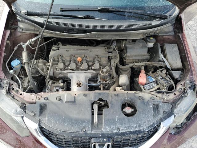 19XFB2F99FE205113 - 2015 HONDA CIVIC EXL Bordeaux photo 7