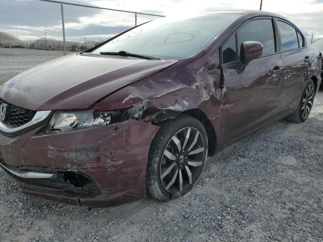 19XFB2F99FE205113 - 2015 HONDA CIVIC EXL Bordeaux photo 9
