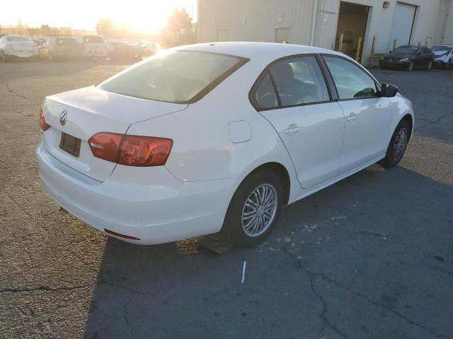 3VW2K7AJ2EM369253 - 2014 VOLKSWAGEN JETTA BASE WHITE photo 4