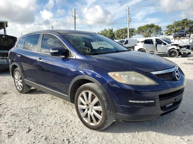 JM3TB28A990165680 - 2009 MAZDA CX-9 BLUE photo 1