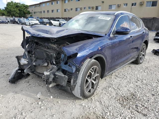 ZASFAKBNXJ7C20676 - 2018 ALFA ROMEO STELVIO TI BLUE photo 2