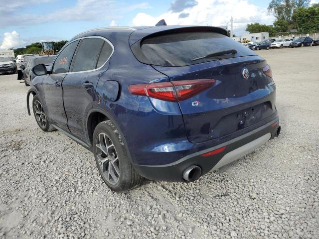 ZASFAKBNXJ7C20676 - 2018 ALFA ROMEO STELVIO TI BLUE photo 3