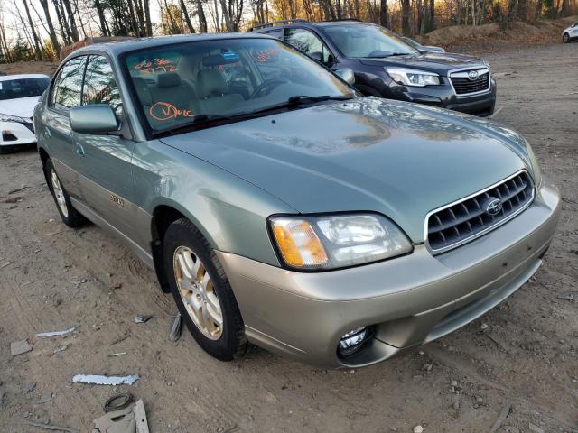 4S3BE686737200441 - 2003 SUBARU LEGACY OUT GREEN photo 1