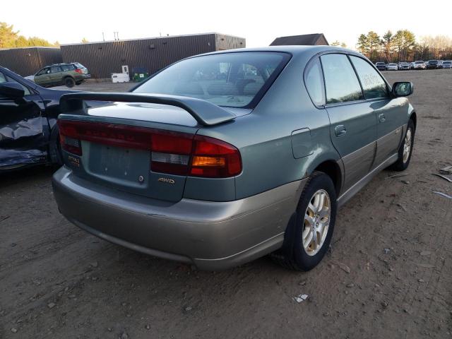 4S3BE686737200441 - 2003 SUBARU LEGACY OUT GREEN photo 4