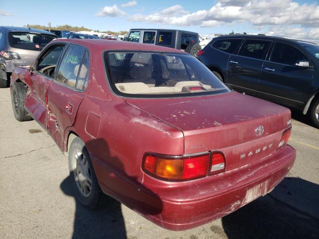 JT2GK12E5S0128396 - 1995 TOYOTA CAMRY RED photo 3