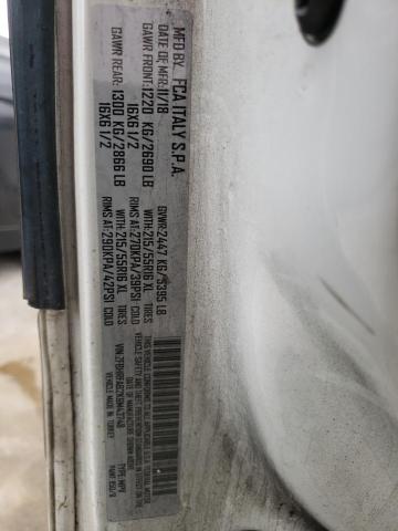 ZFBHRFAB2K6M43748 - 2019 RAM PROMASTER WHITE photo 12