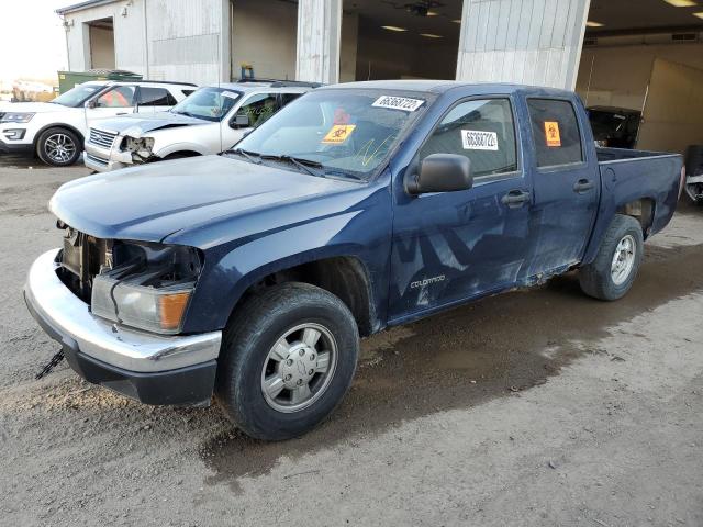 1GCCS136448194102 - 2004 CHEVROLET COLORADO BLUE photo 2