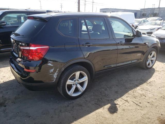 5UXWZ7C35H0X40345 - 2017 BMW X3 SDRIVE2 BLACK photo 4