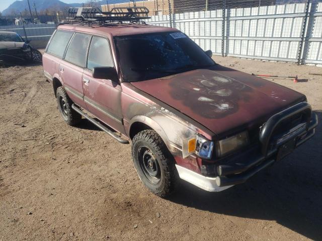 JF2AN53B0HE415495 - 1987 SUBARU GL 4WD RED photo 9