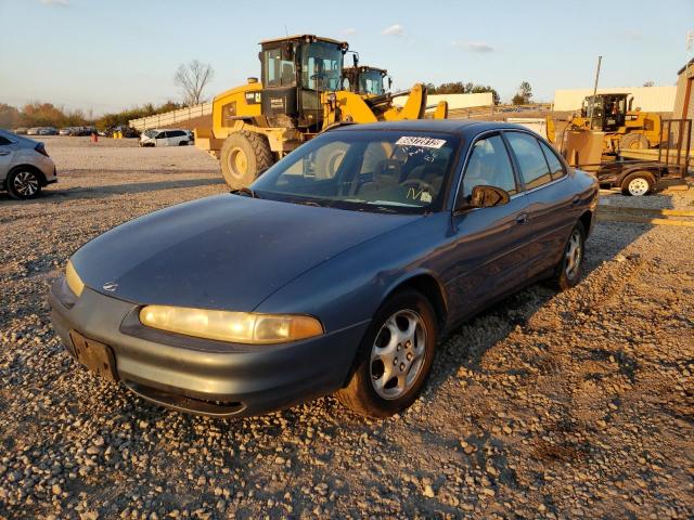 1G3WH52K5WF379825 - 1998 OLDSMOBILE INTRIGUE BLUE photo 2