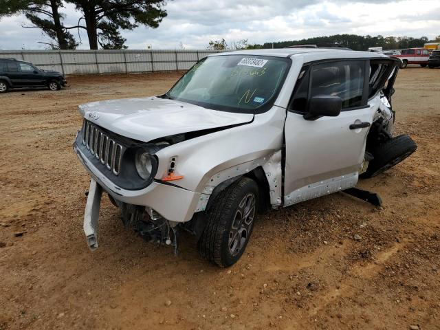 ZACCJAAT2FPB15663 - 2015 JEEP RENEGADE S SILVER photo 9