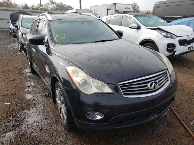 JNKAJ09F88M357521 - 2008 INFINITI EX35 BASE BLACK photo 1