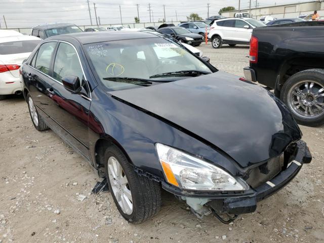 1HGCM66487A083486 - 2007 HONDA ACCORD SE BLACK photo 1