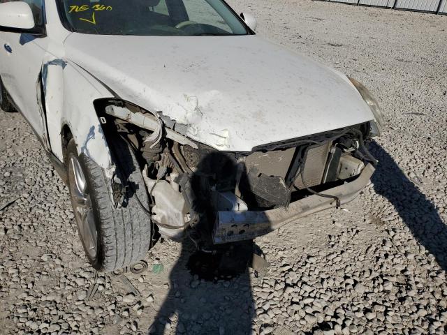JN1AJ0HP3BM802477 - 2011 INFINITI EX35 BASE WHITE photo 9