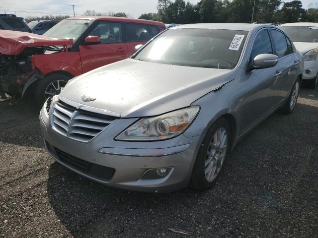 KMHGC4DF4AU071896 - 2010 HYUNDAI GENESIS 4. GRAY photo 2