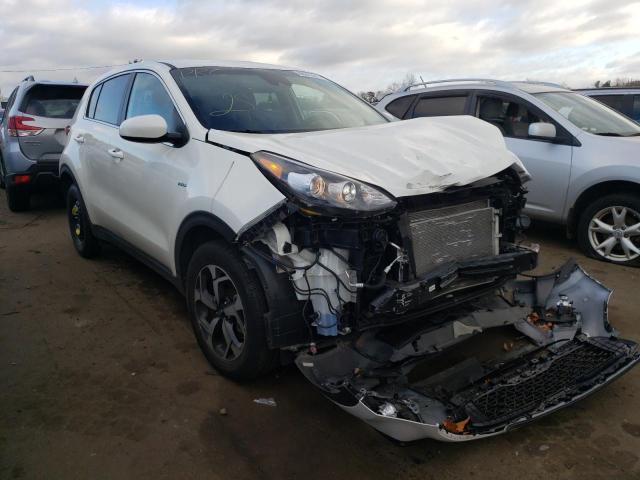 KNDPMCAC7L7838549 - 2020 KIA SPORTAGE L WHITE photo 1