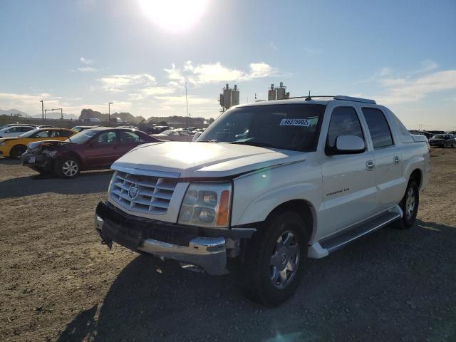 3GYEK63N53G144650 - 2003 CADILLAC ESCALADE E WHITE photo 2