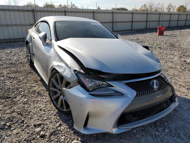 JTHHE5BC7F5002167 - 2015 LEXUS RC 350 SILVER photo 1