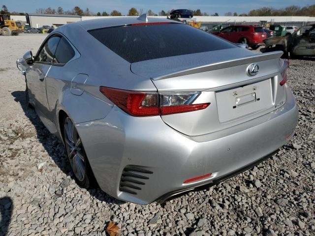 JTHHE5BC7F5002167 - 2015 LEXUS RC 350 SILVER photo 3