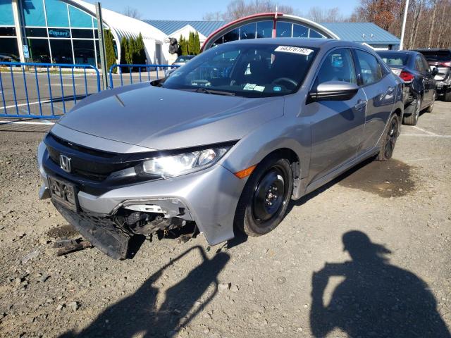 SHHFK7H70JU405405 - 2018 HONDA CIVIC EXL فضي صورة 2