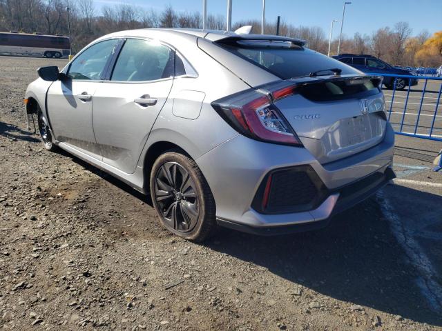 SHHFK7H70JU405405 - 2018 HONDA CIVIC EXL فضي صورة 3