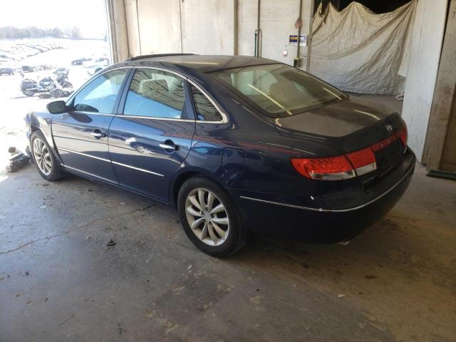 KMHFC46F36A125321 - 2006 HYUNDAI AZERA SE BLUE photo 3